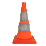 Traffic Safety Cone - Collapsible with Safety Light