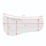 Half Pad with Wither Relief