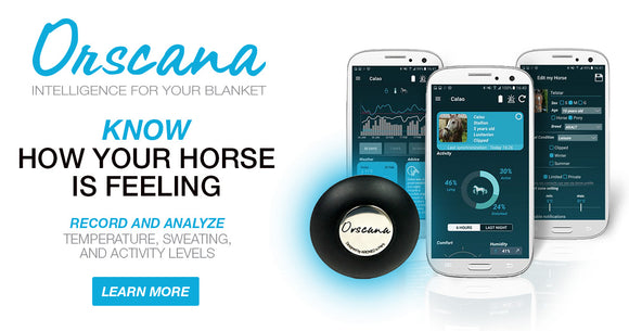 Orscana Equine Monitor Blanket Technology Recommendation Horse app 