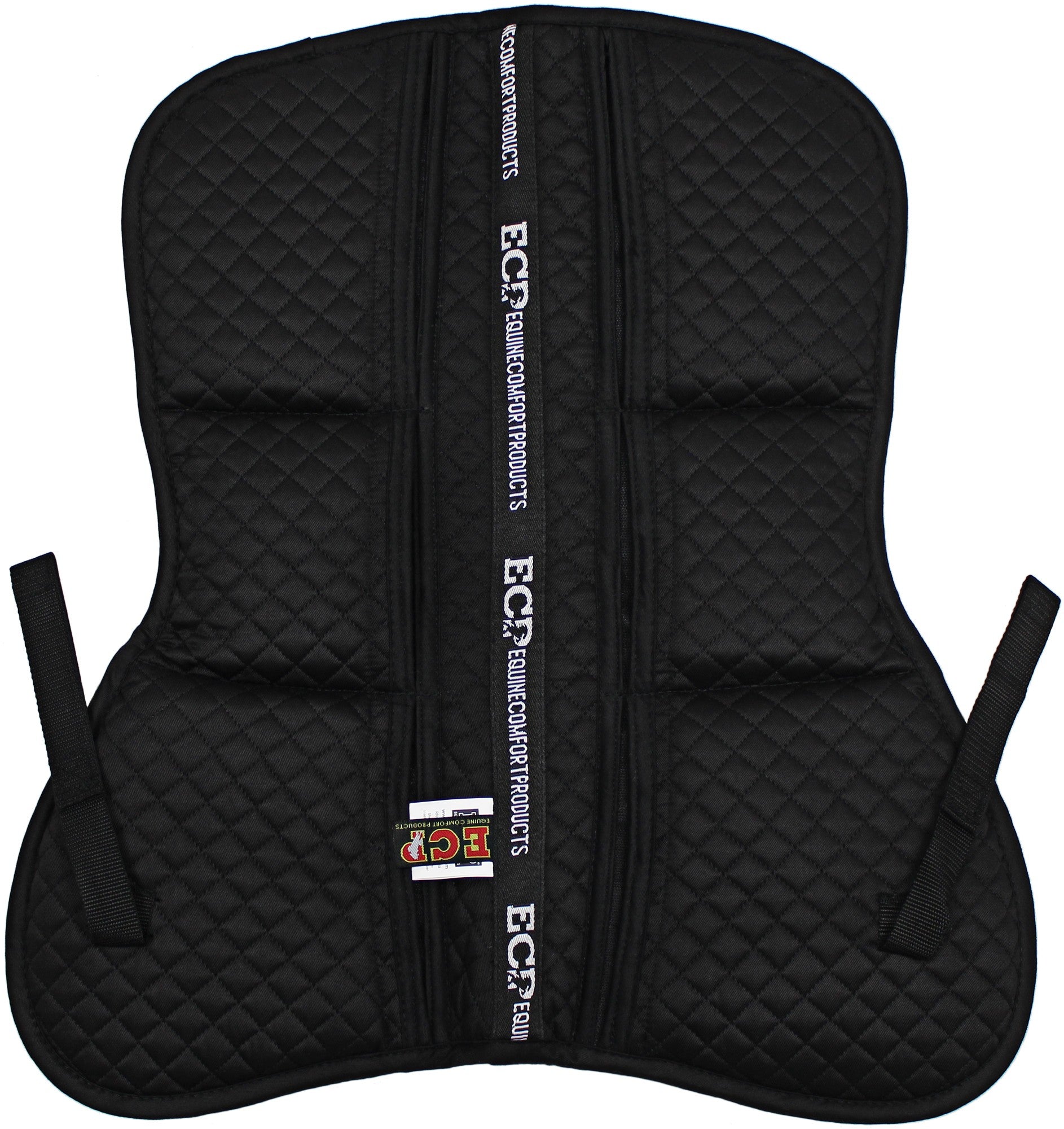6-Pocket Quilted Correction Half Pad – Equine Comfort Products 6-Pocket Quilted Correction Half Pad – Equine Comfort Products
