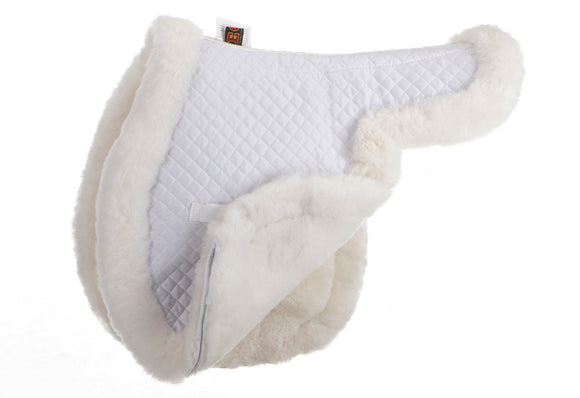 Close Contact Sheepskin Pad - Fully Lined - Saddle Pads - Equine Comfort Products