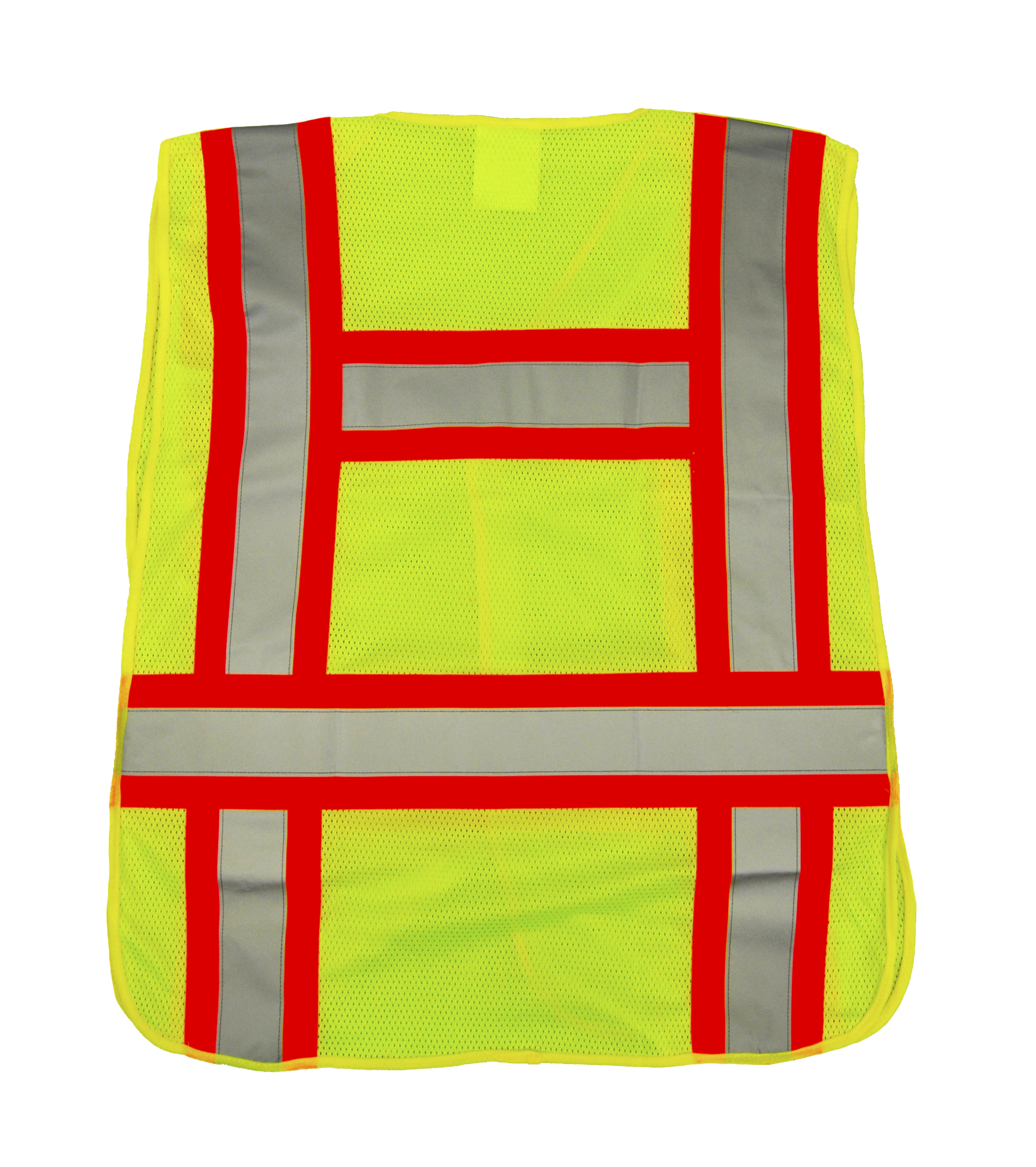 Class 2 ANSI High Visibility Safety Vest - Reflective Security Vest For Events, Mall, School - XX-Large
