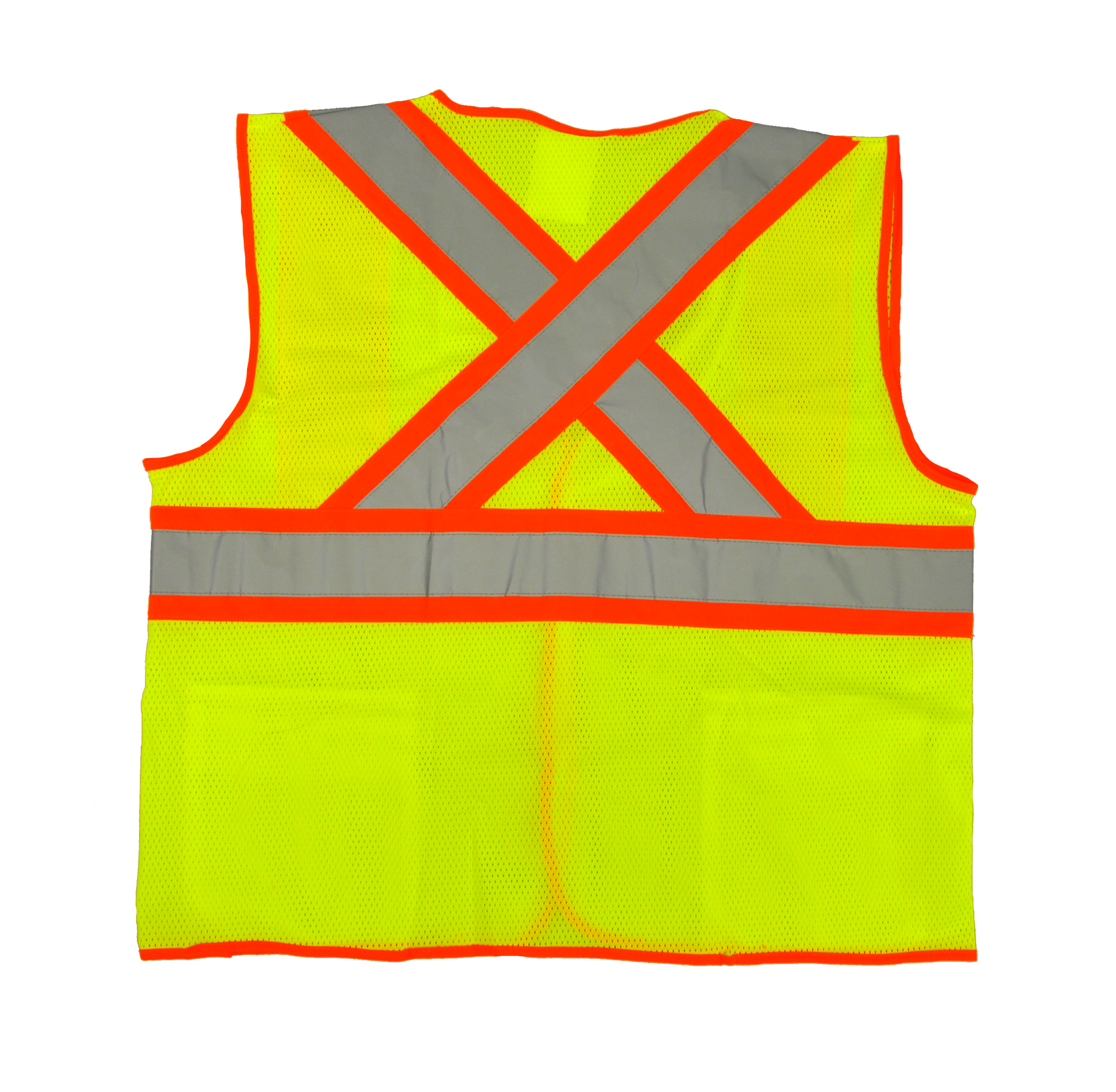 Deluxe High Visibility Fluorescent Safety Vest - Class 2 - Yellow, Vel –  Equine Comfort Products